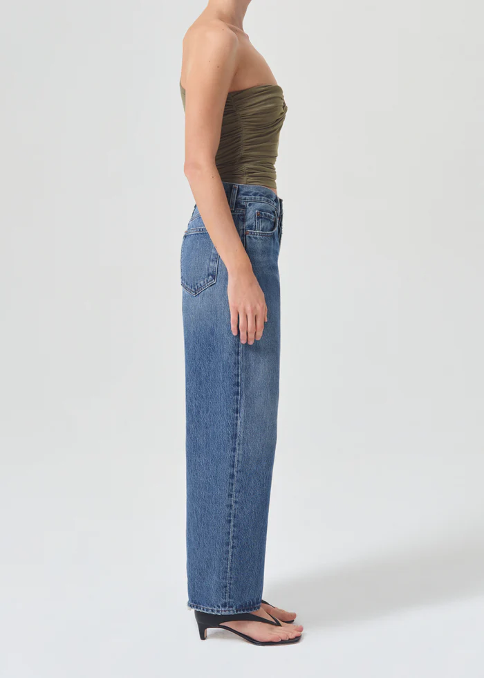 AGOLDE - Domino Top in Duffle