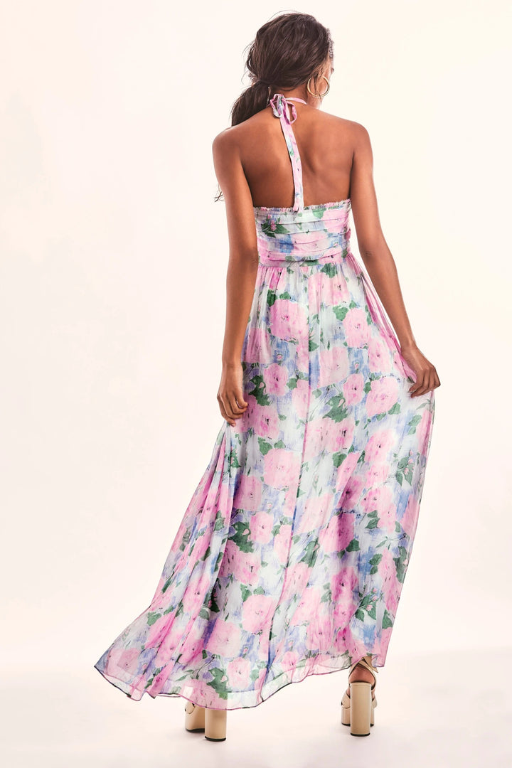 Love Shack Fancy - Donovan Dress in Blueberry Frosting