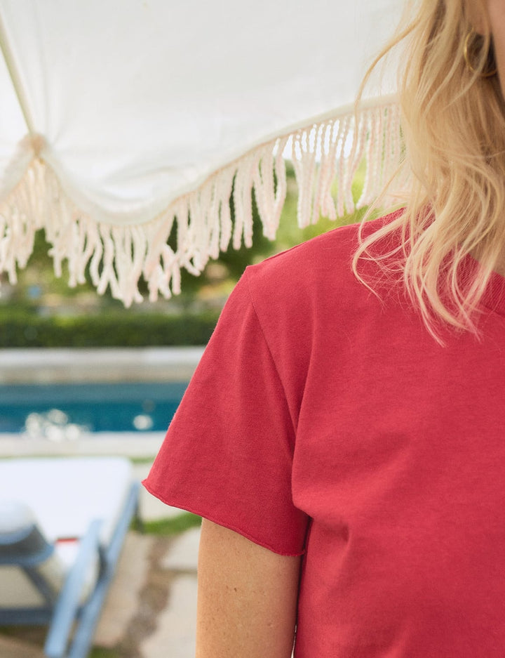 Frank & Eileen - Perfect Tee in Double Decker Red