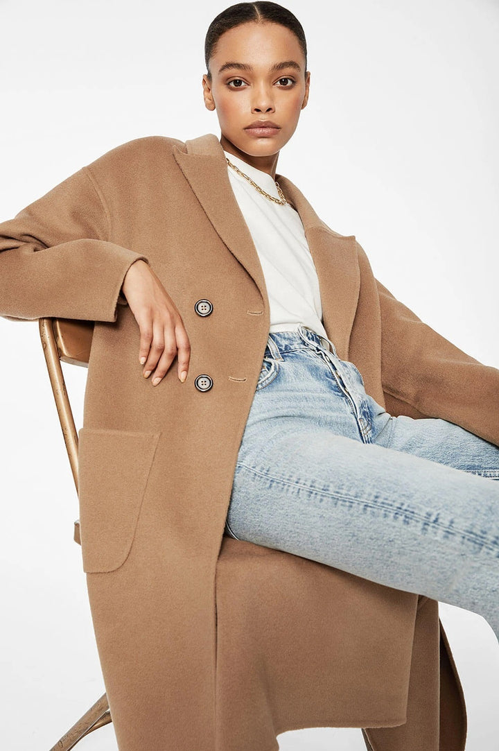 Anine Bing - Dylan Coat in Camel