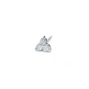 Adina - Diamond Cluster Posts Silver