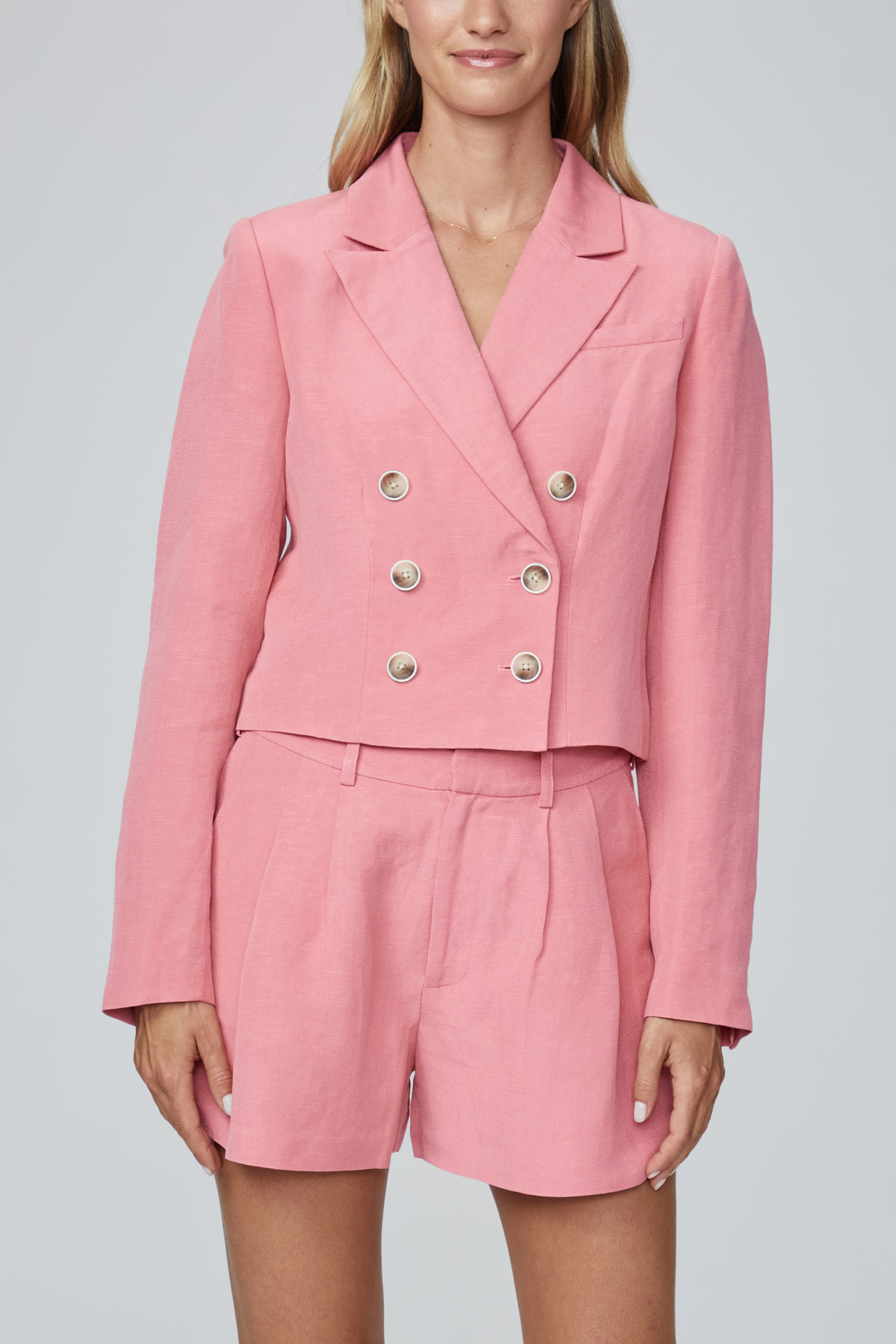 Paige - Eclipse Blazer in Dusty Bubblegum