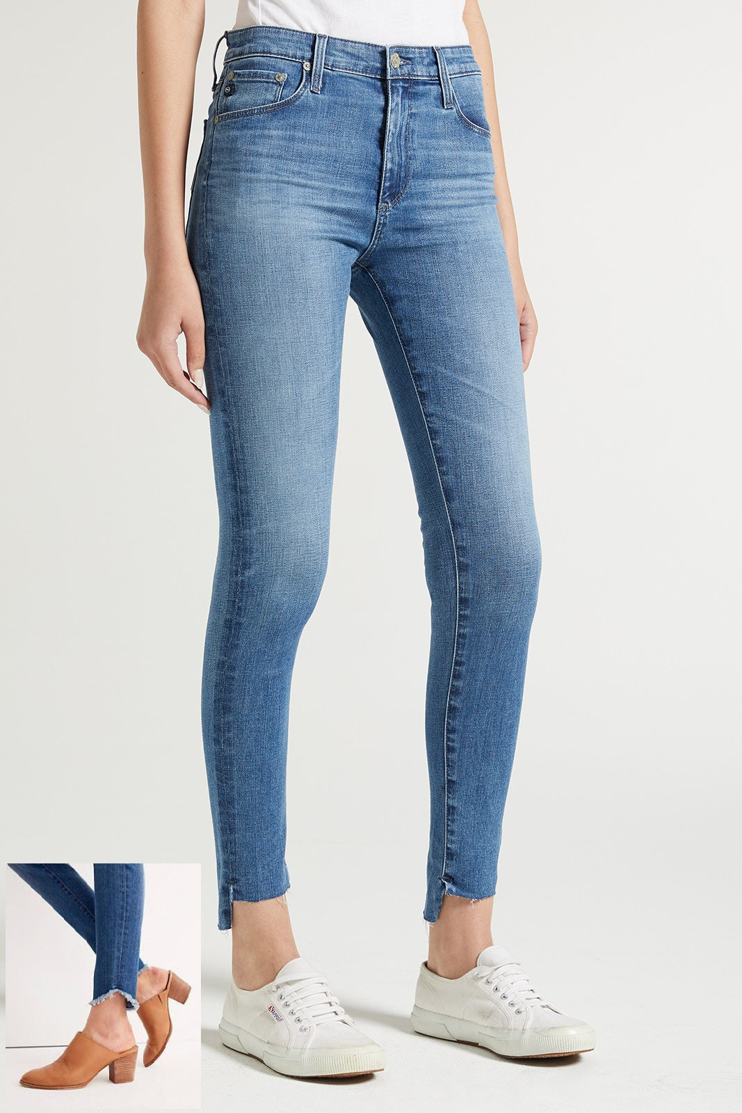 AG - Farrah Skinny Ankle Chronic