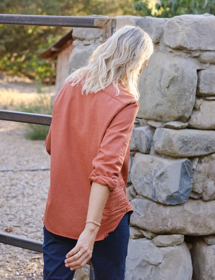 Frank & Eileen - Eileen in Rust Color Indigo