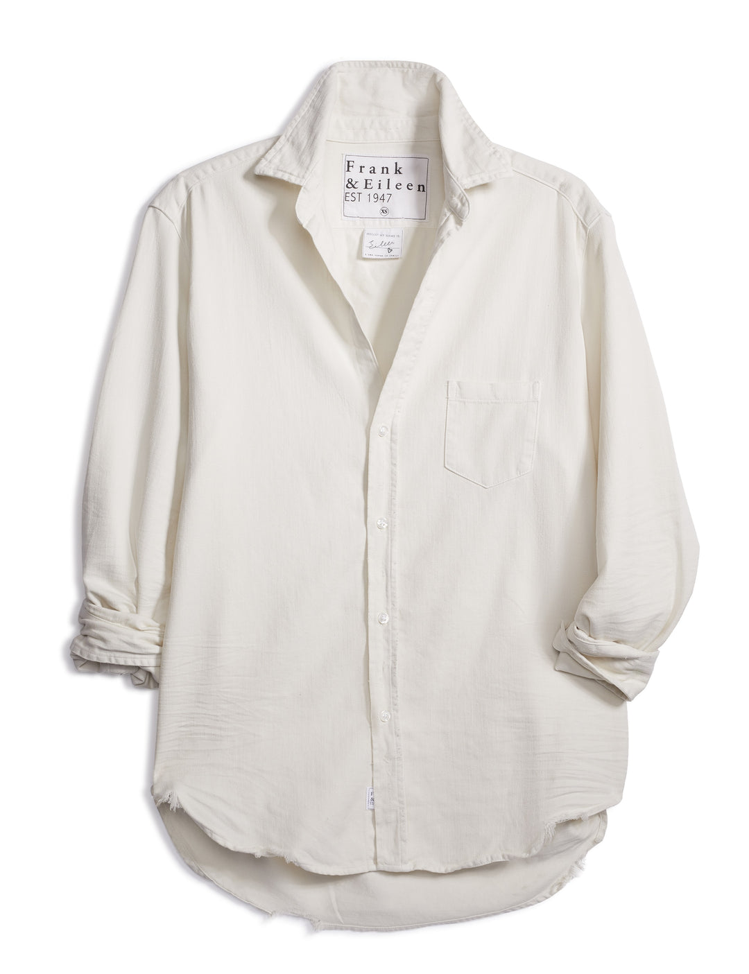 Frank & Eileen - Eileen Woven Button Up in Vintage White