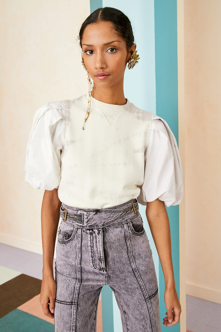 Ulla Johnson - Elliot Pullover in Thistle Tie Dye