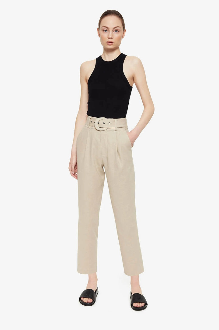 Anine Bing - Elyse Trouser in Oat