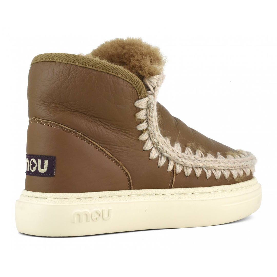 MOU - Eskimo Sneaker Bold in Nubuck Cognac