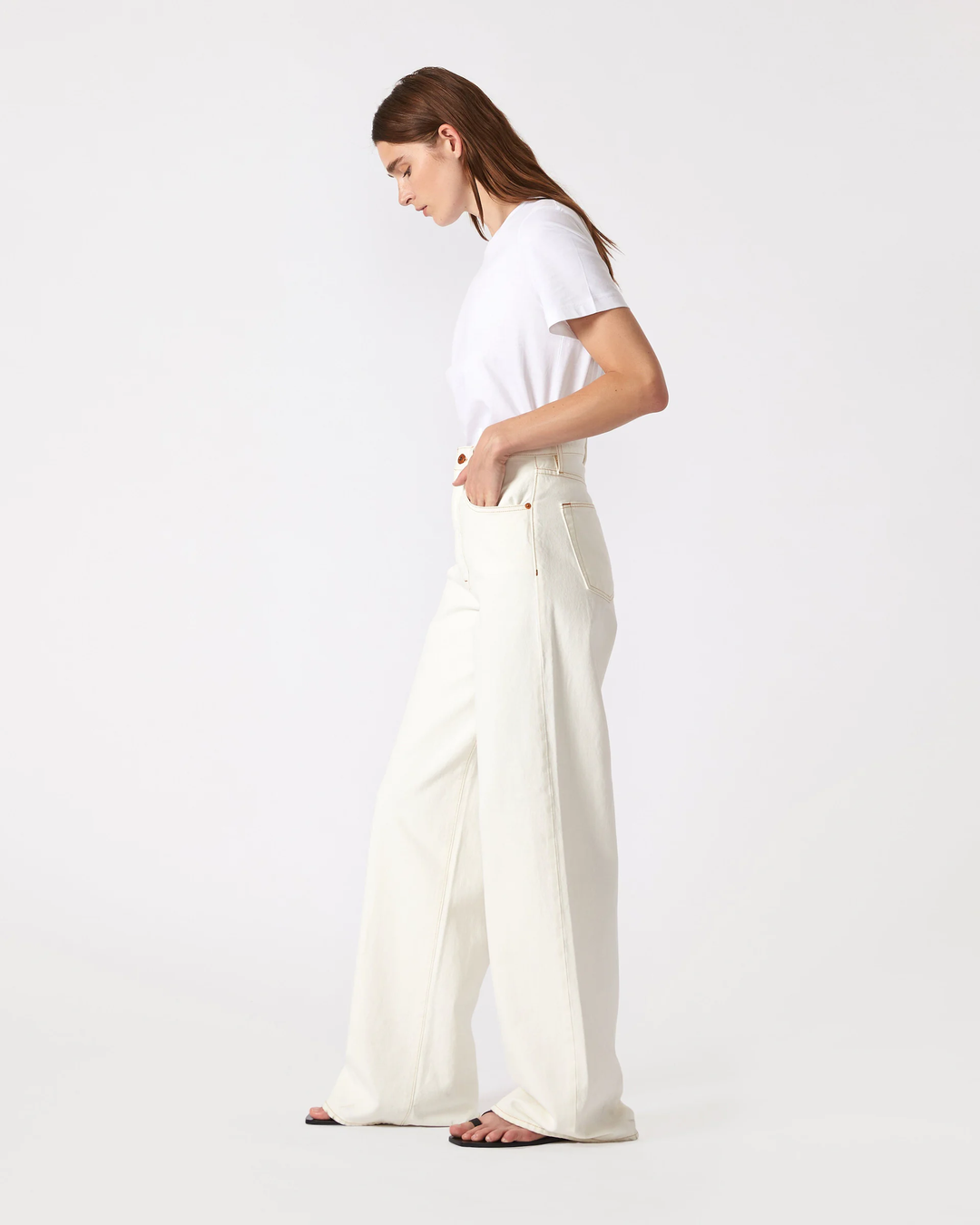 SLVRLAKE - Eva in Natural White