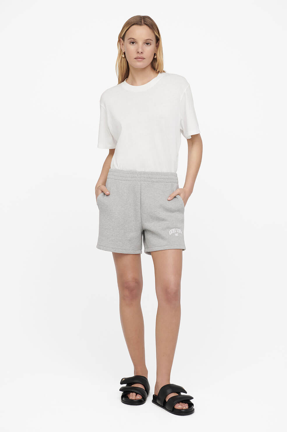 Anine Bing - Evan Short in Heather Grey