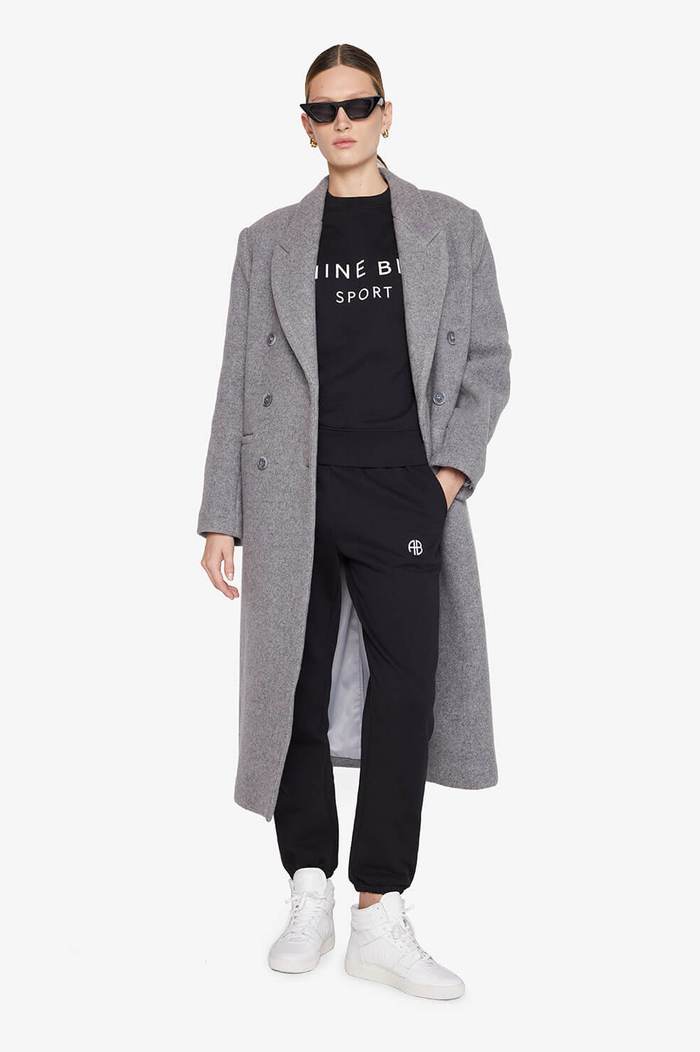 Anine Bing - Evan Sweatshirt in Black