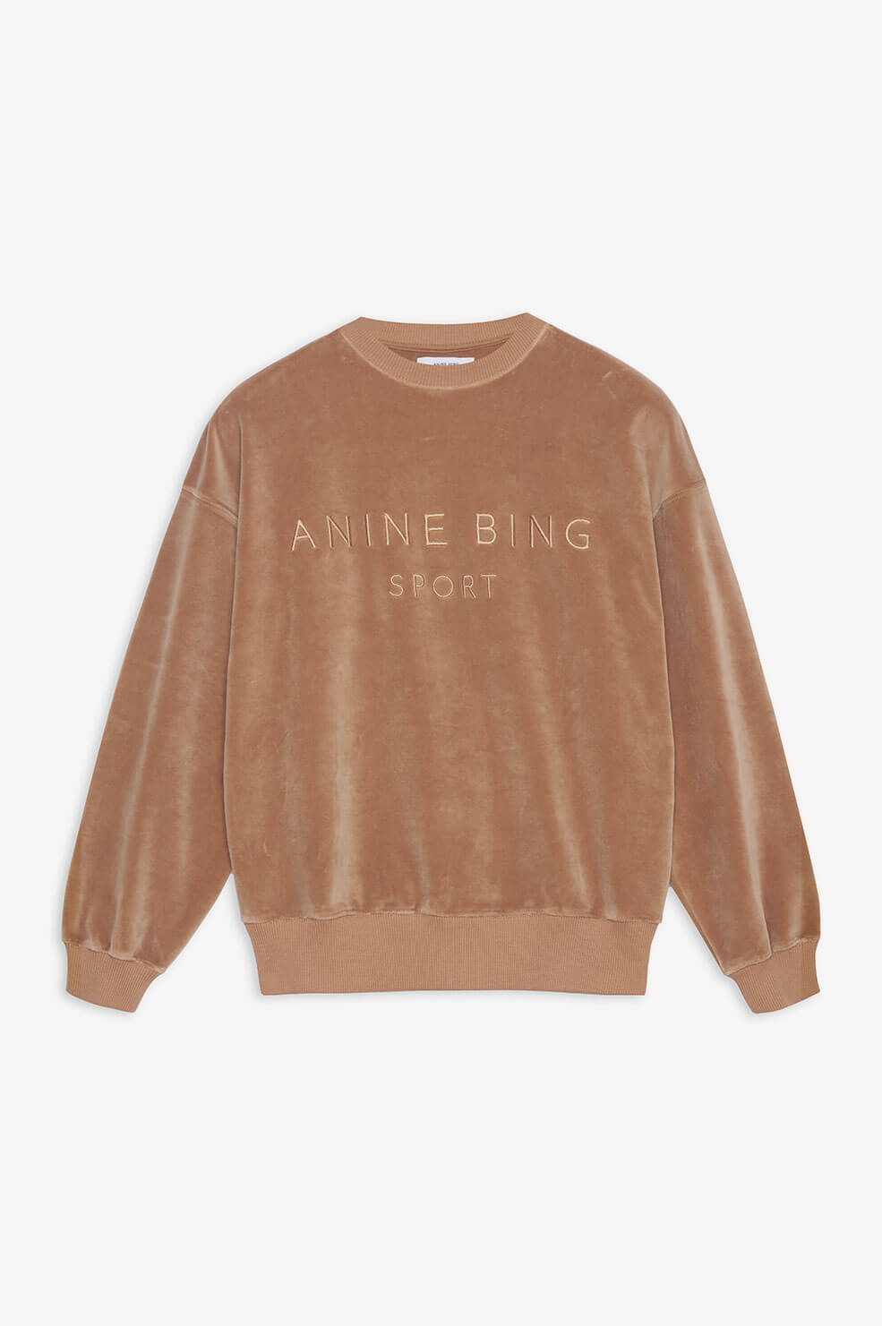 Anine Bing - Evan Sweatshirt in Taupe