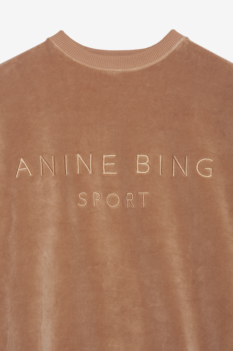 Anine Bing - Evan Sweatshirt in Taupe