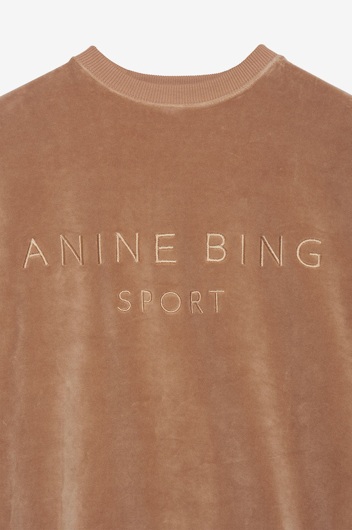 Anine Bing - Evan Sweatshirt in Taupe