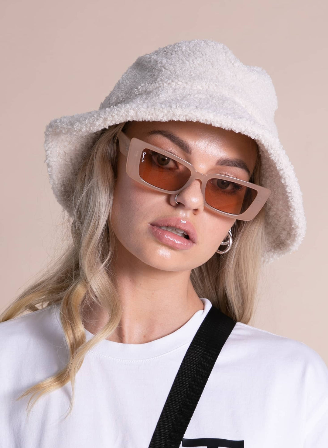 Otra Eyewear - Evie Sunglasses in Tan/Nude