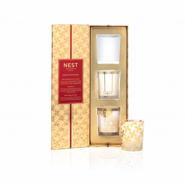 NEST Festive Votive Candle Trio Blond Genius