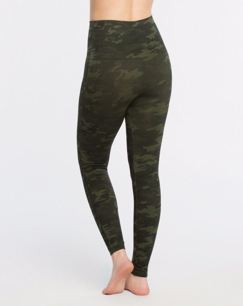 SPANX - Look At Me Now Legging Green Camo