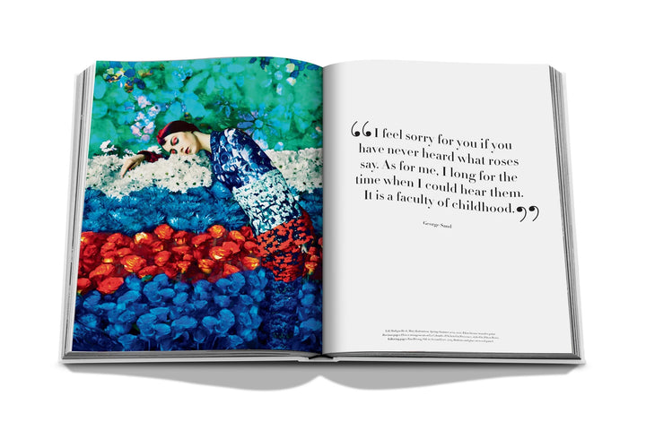Assouline - Flowers: Art & Bouquets Silk Hardcover Book