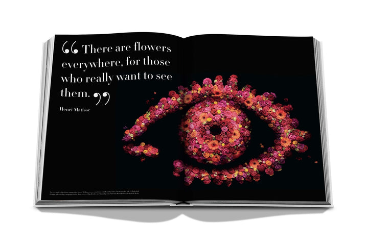 Assouline - Flowers: Art & Bouquets Silk Hardcover Book