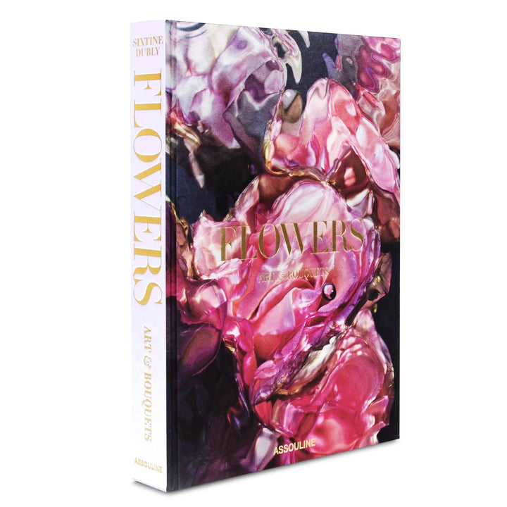 Assouline - Flowers: Art & Bouquets Silk Hardcover Book