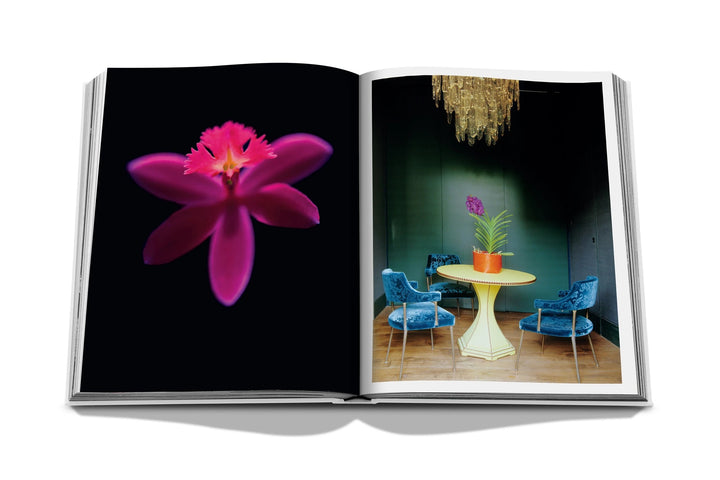 Assouline - Flowers: Art & Bouquets Silk Hardcover Book