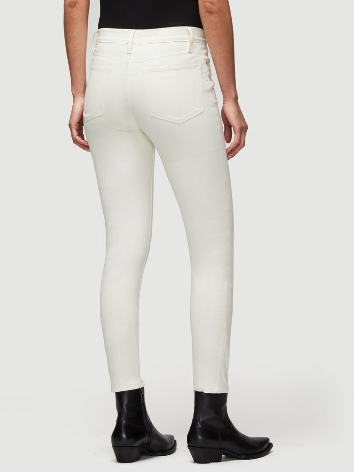 Frame - Le High Skinny Coated in Off White