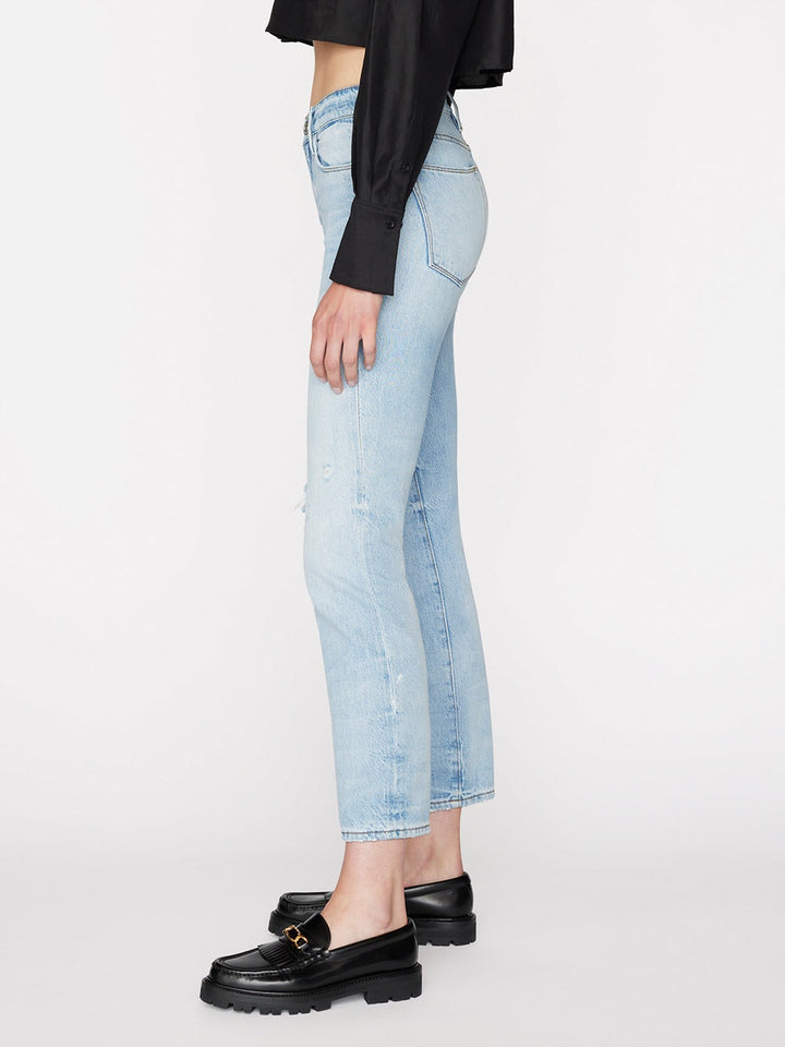 Frame - Le High Straight in Winslow Denim
