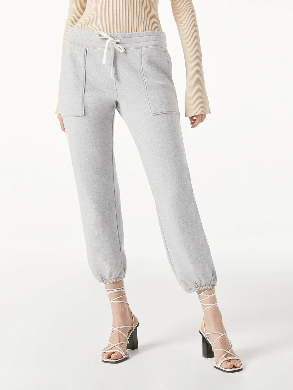 Frame - Vintage Sweatpant in Gris Heather Pants