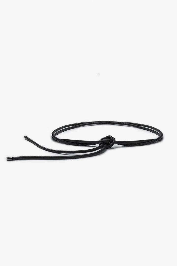 Anine Bing - Gaby Belt in Black Leather