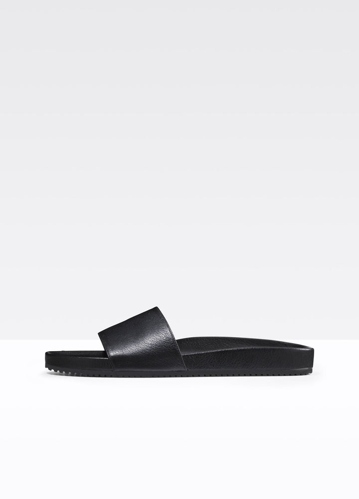 Vince - Gavin Leather Slide Sandal
