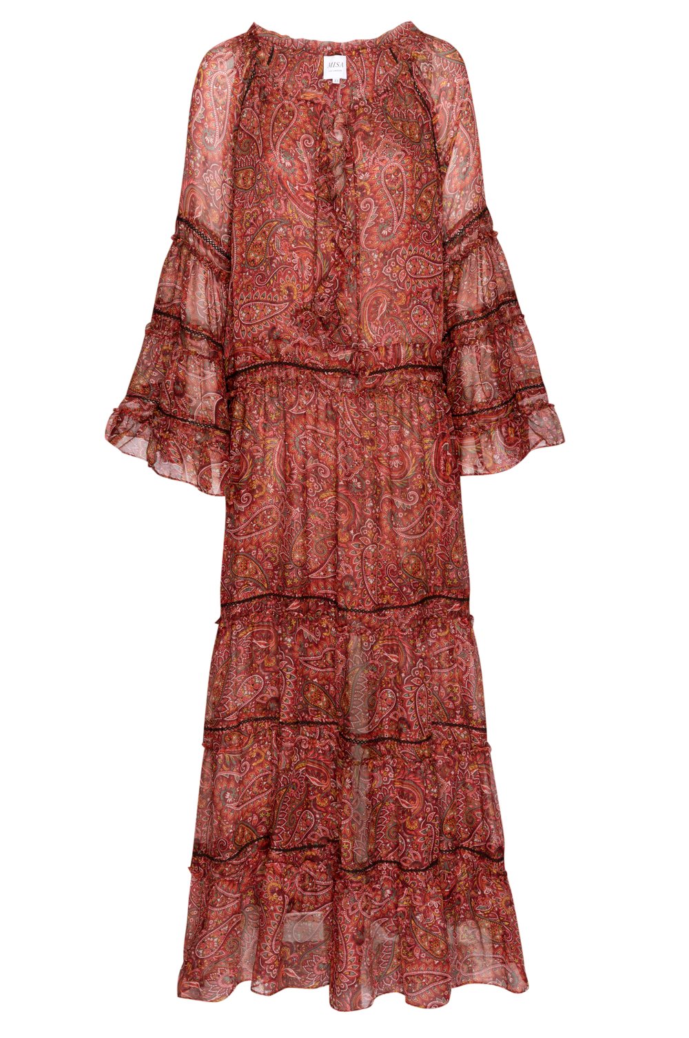 Misa - Genevieve Dress in Bohemian Paisley