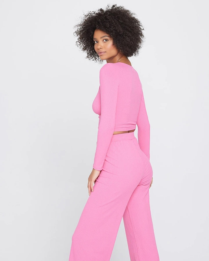 L*Space - Gia Top in Bubblegum Pink