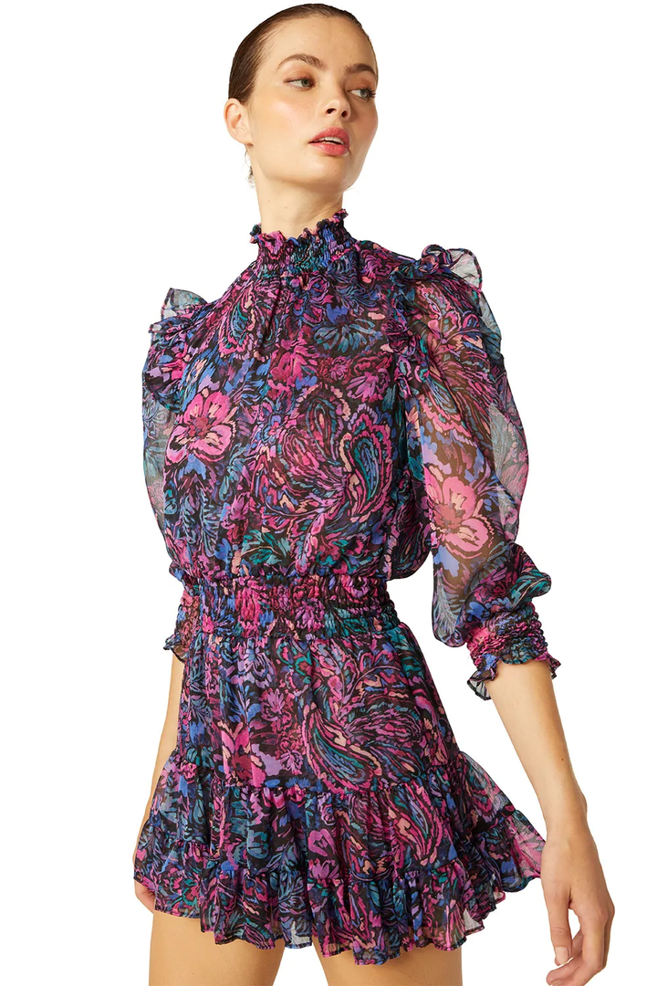 Misa - Gianna Dress in Flora Electric