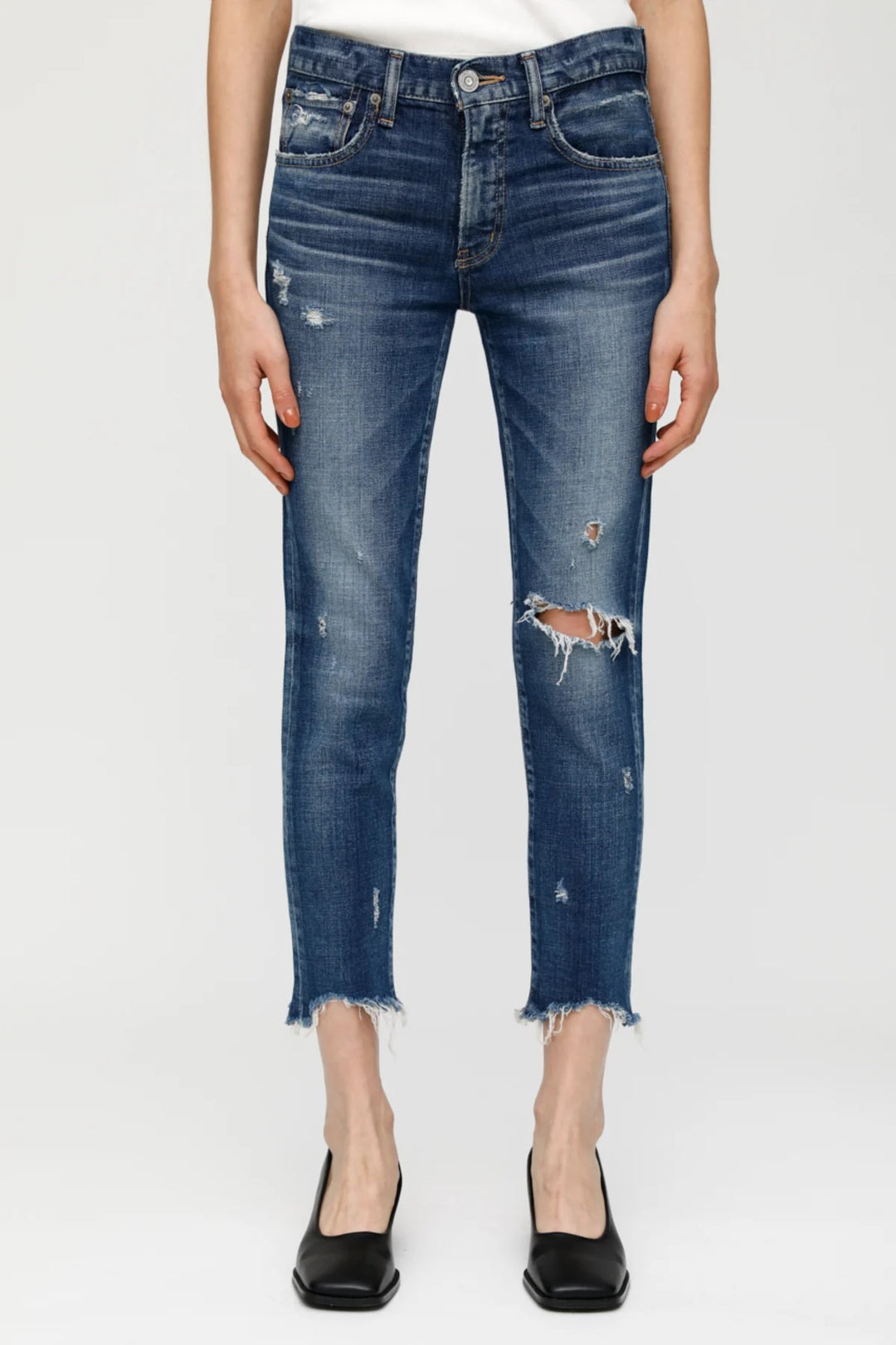 Moussy - MV Glendele Skinny Jeans in BLU 110