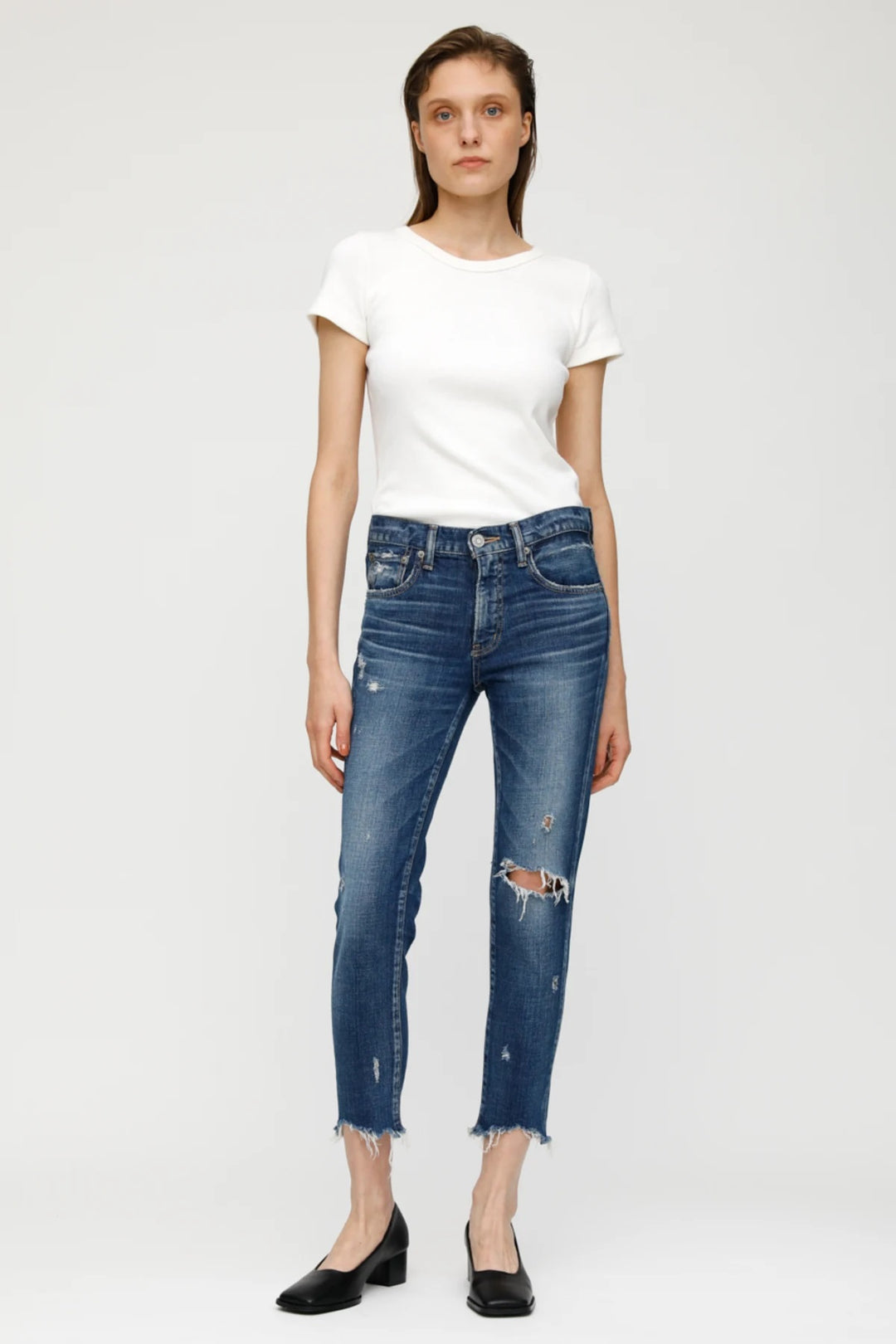 Moussy - MV Glendele Skinny Jeans in BLU 110