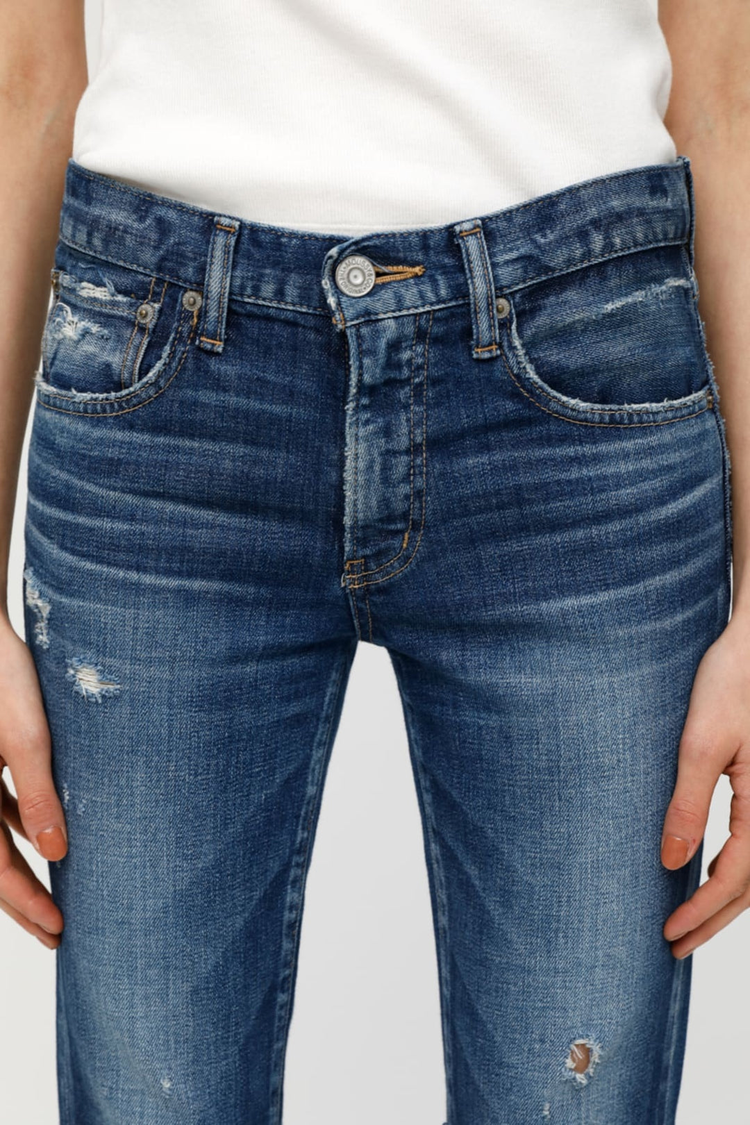 Moussy - MV Glendele Skinny Jeans in BLU 110