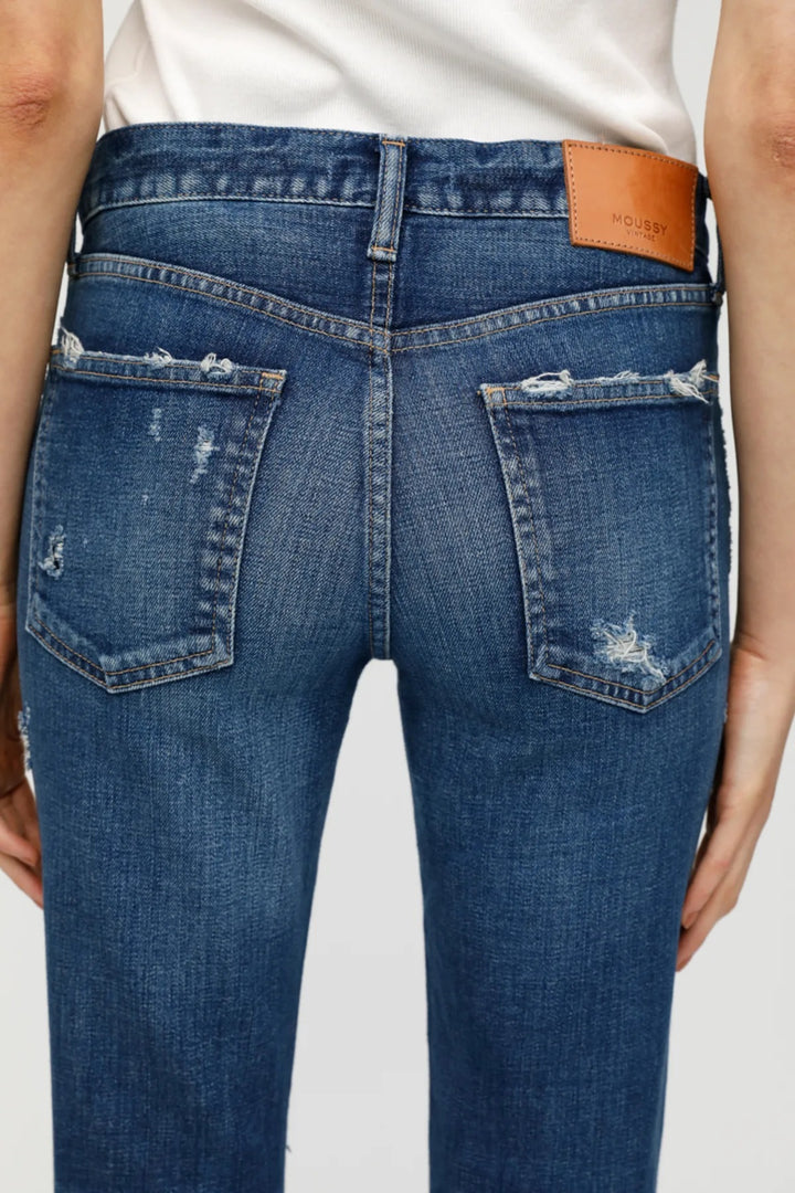 Moussy - MV Glendele Skinny Jeans in BLU 110 Denim