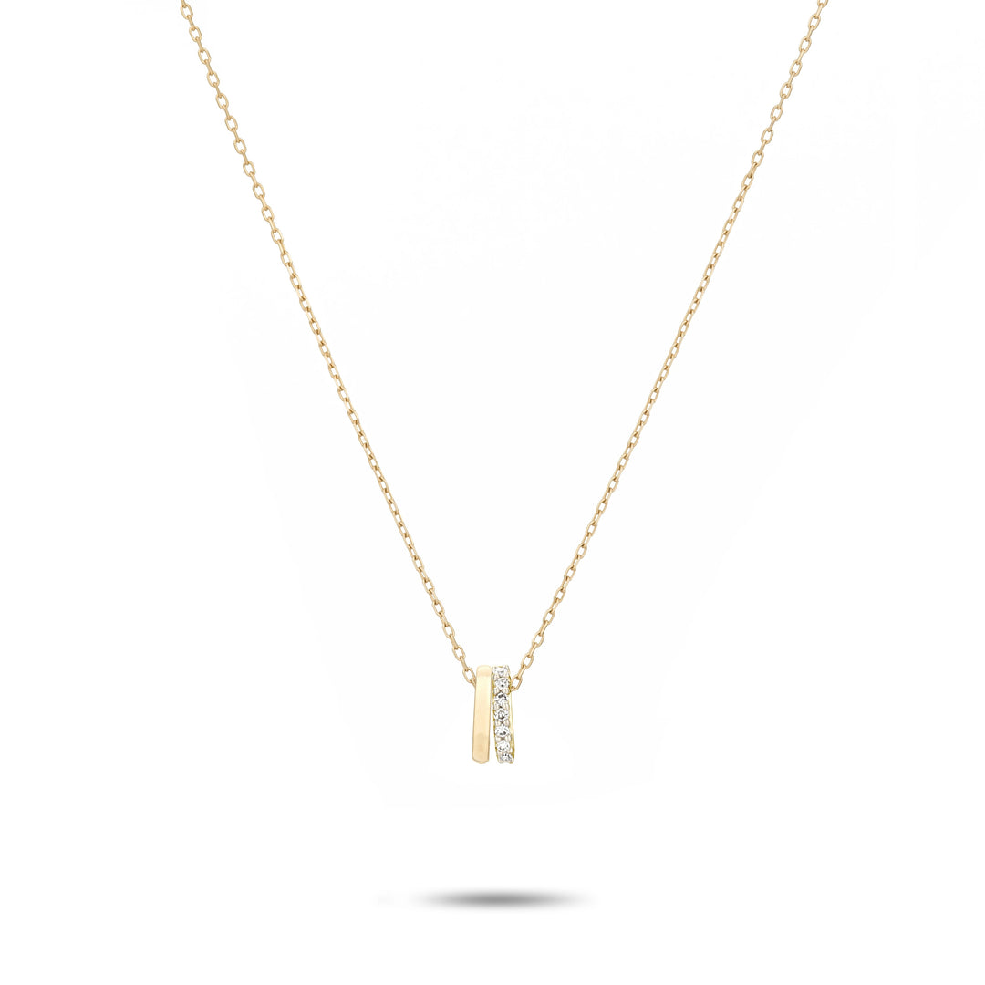 Adina - Bead Party Going Steady Necklace in Y14k