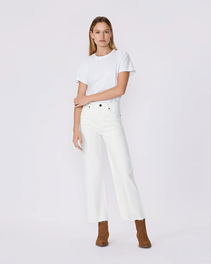 SLVRLAKE - Grace Crop in White