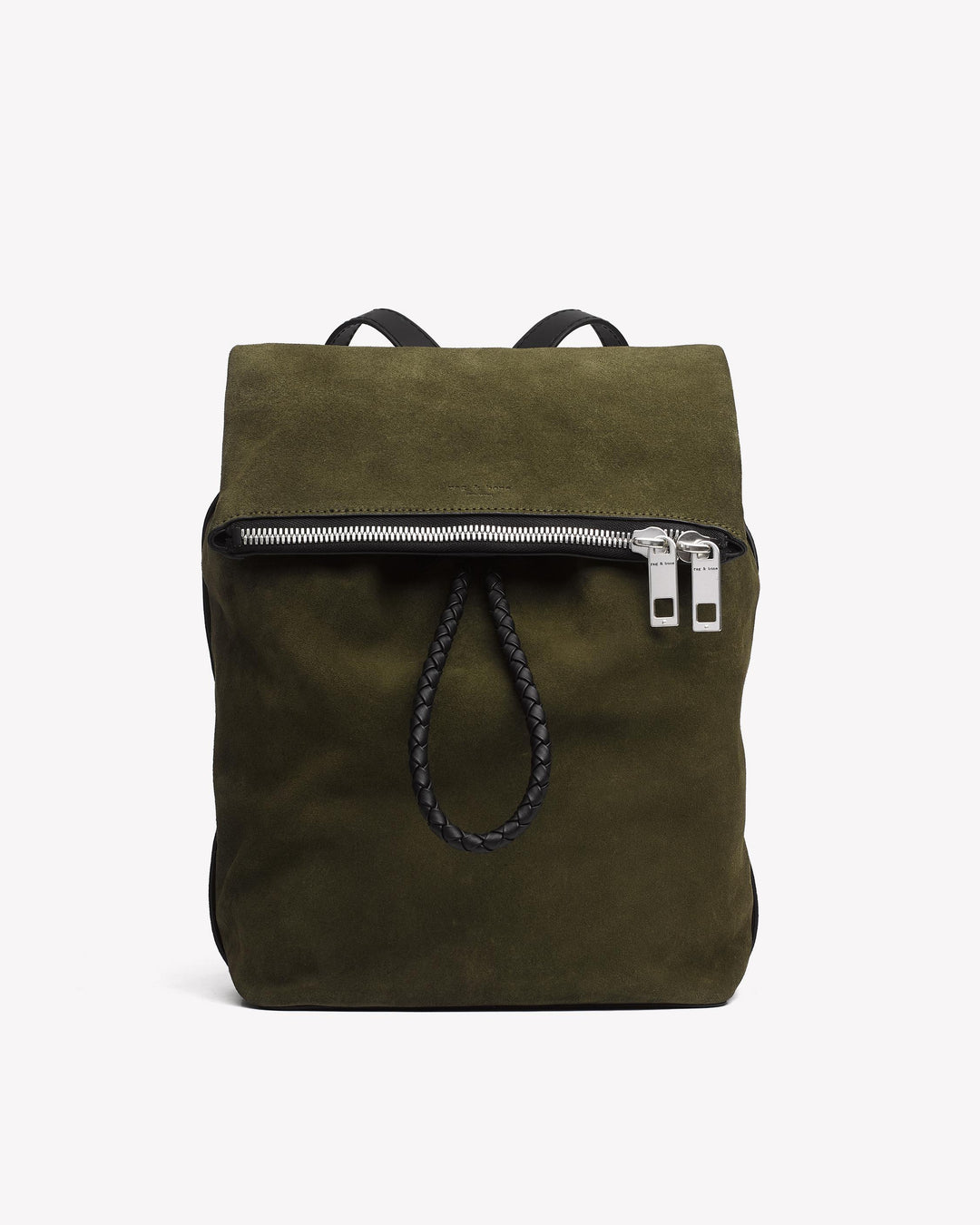 Rag & Bone- Loner Backpack Olive Night Sde