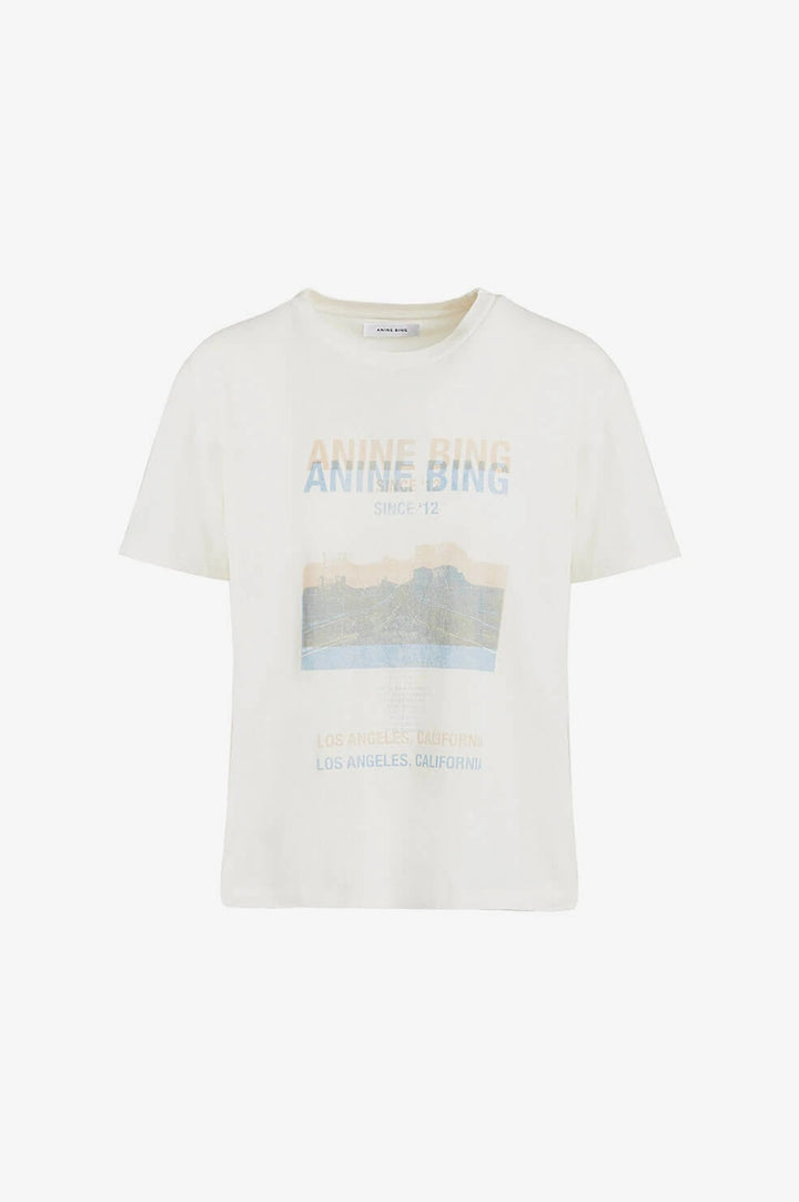 Anine Bing - Harper Tee Desert Road in White