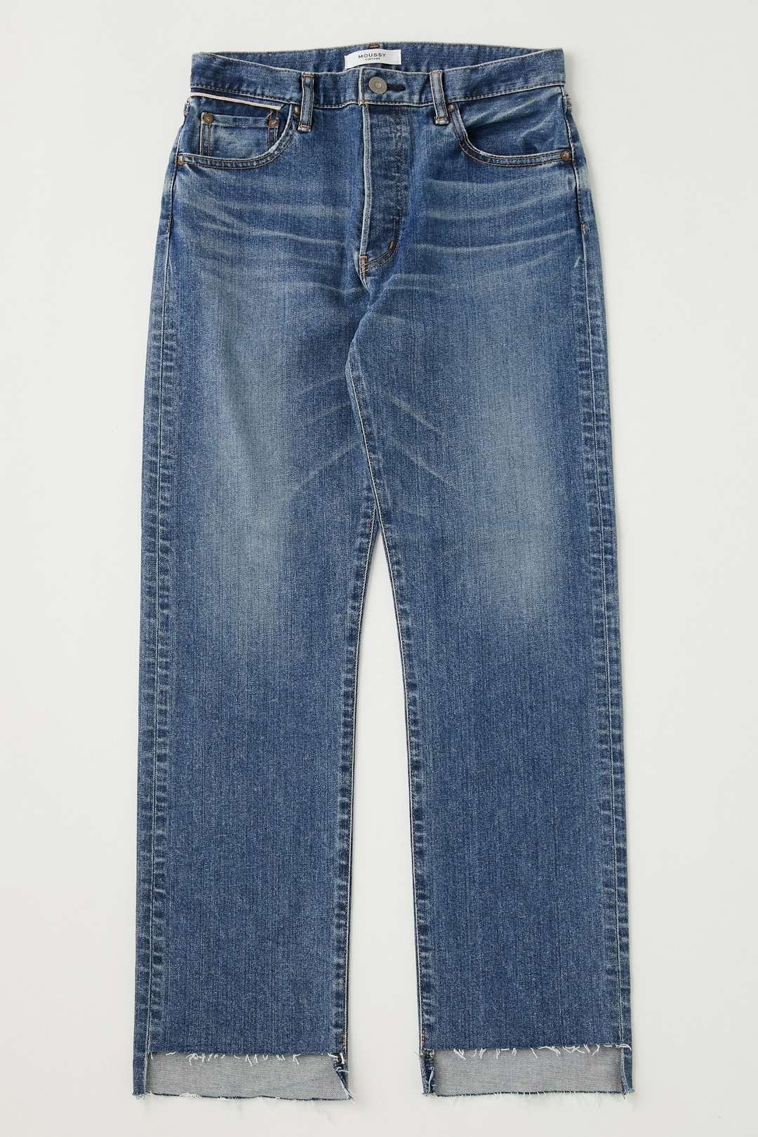 Moussy - MV Harris Straight in Blue Denim