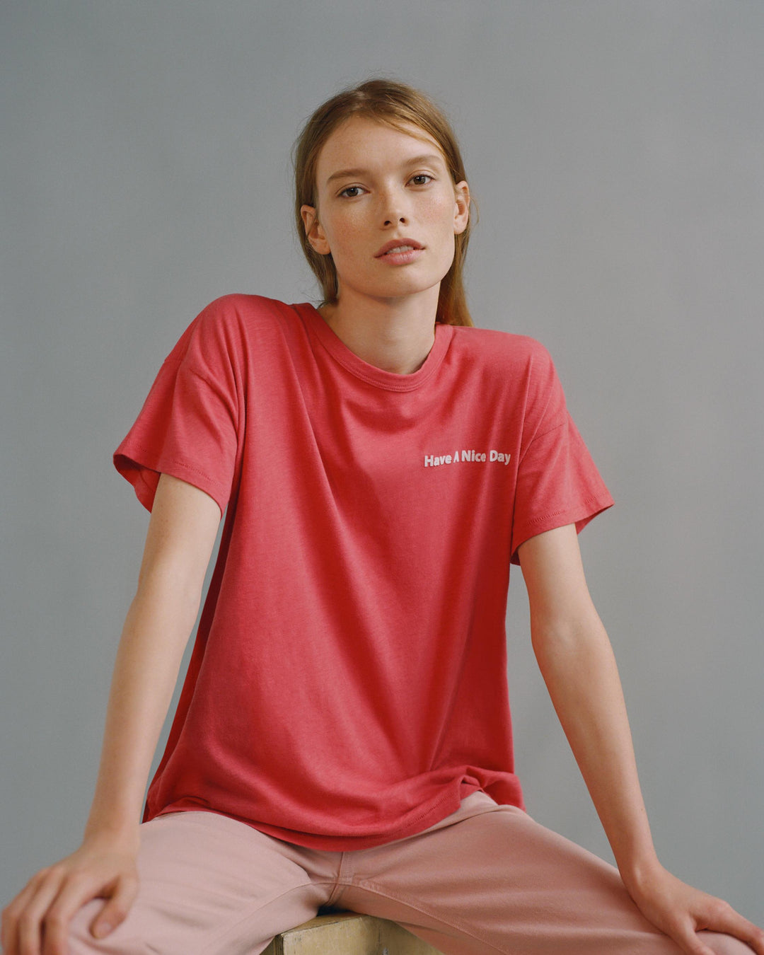 Rag & Bone - Vintage Crew Have A Nice Day