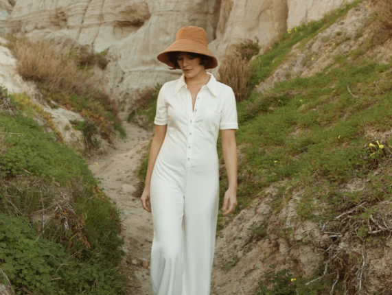 Freya - Hazel Bucket Hat in Ginger