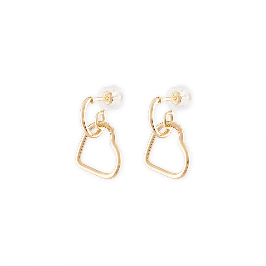 Alexa Leigh - Heart Drop Earring Jewelry