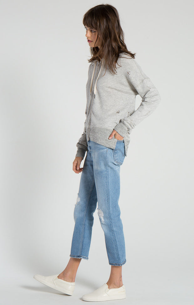 n:Philanthropy - Hendrix Zip-Up Heather Grey
