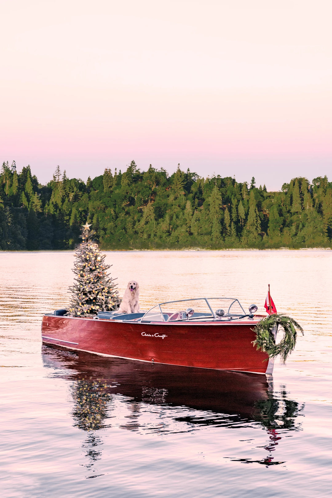 Gray Malin - Holiday Boat Ride Mini, Holiday Limited Edition