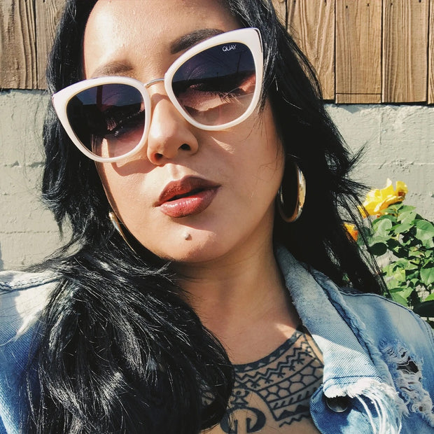 Quay song bird blue light computer glasses lilac/clear | Notoriously - Lush  Fashion Lounge