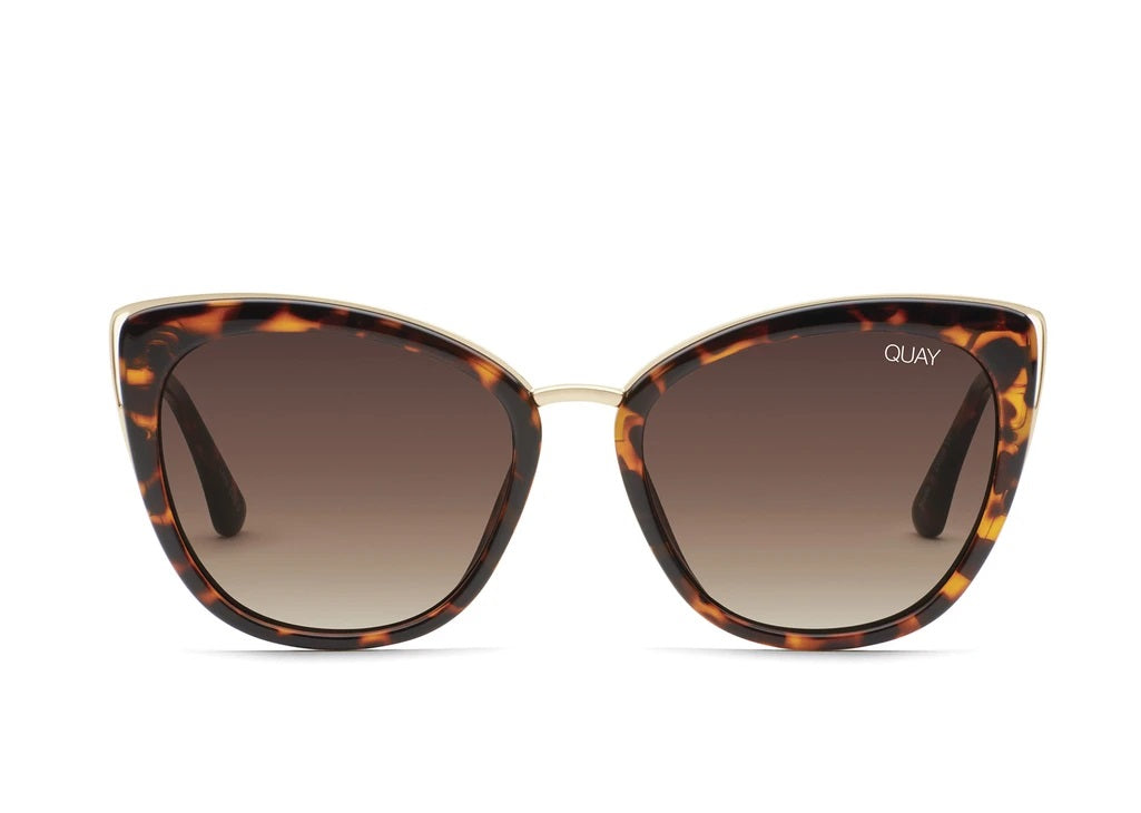 Quay Sunglasses - Honey in Tort/Brown Lens