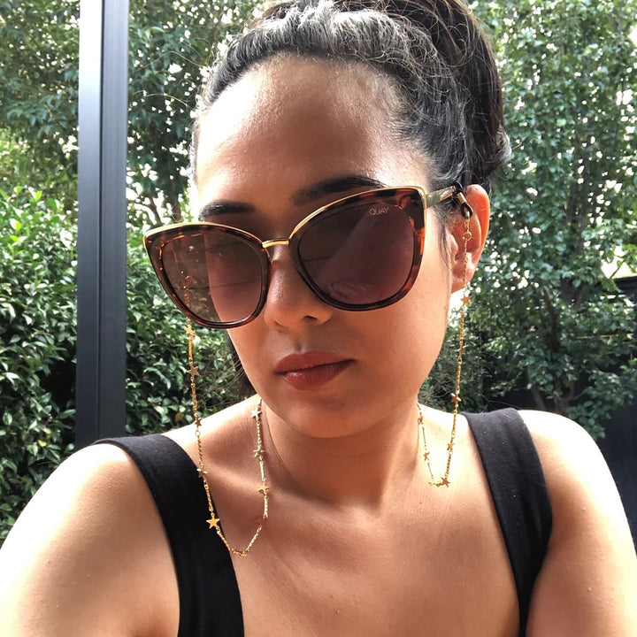 Quay Sunglasses - Honey in Tort/Brown Lens